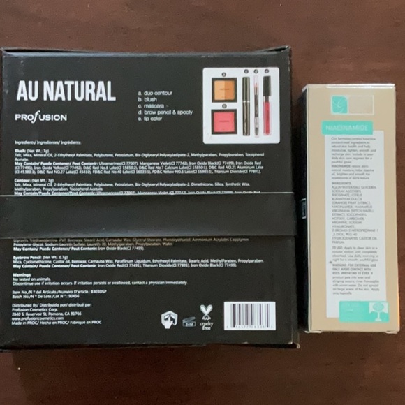 Profusion Cosmetics Au Natural Makeup Set - Pink and Brown - Picture 2 of 8